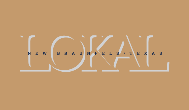 LOKAL OUTLINE LIGHT- American Apparel T-Shirt