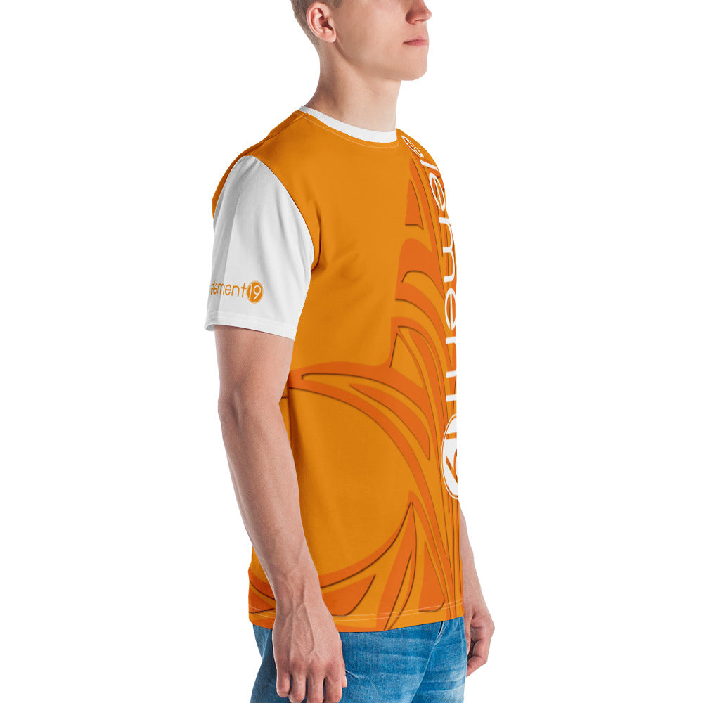 element19 - TRIBE ORANGE Men's T-shirt