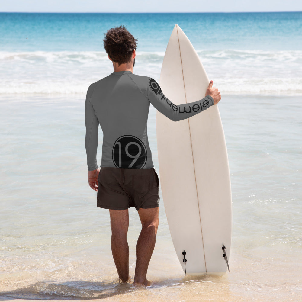element19 - DARK SURF Men's Rash Guard