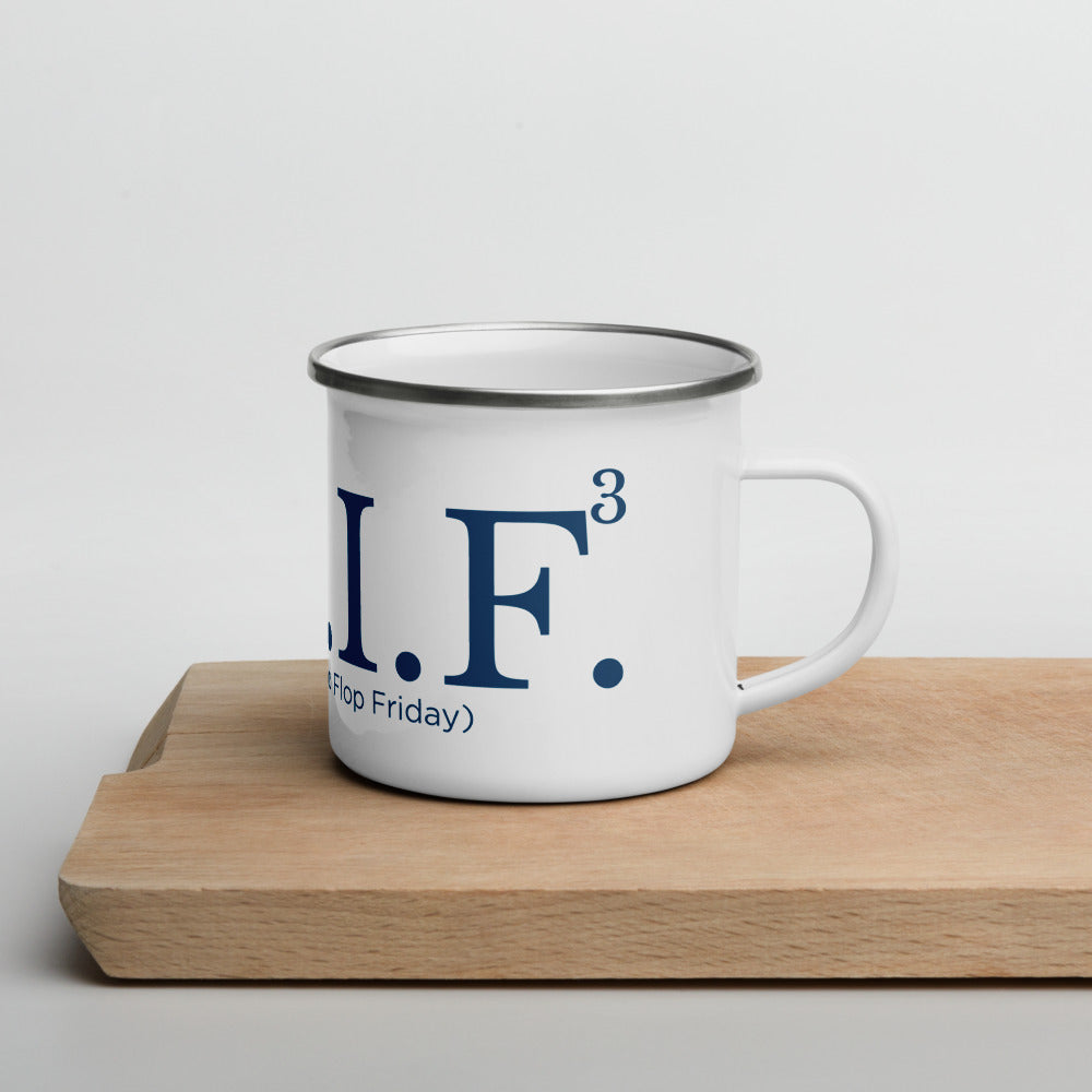 TGIFFF - Enamel Mug