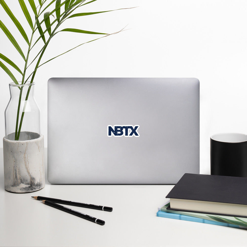 NBTX Distressed Stickers