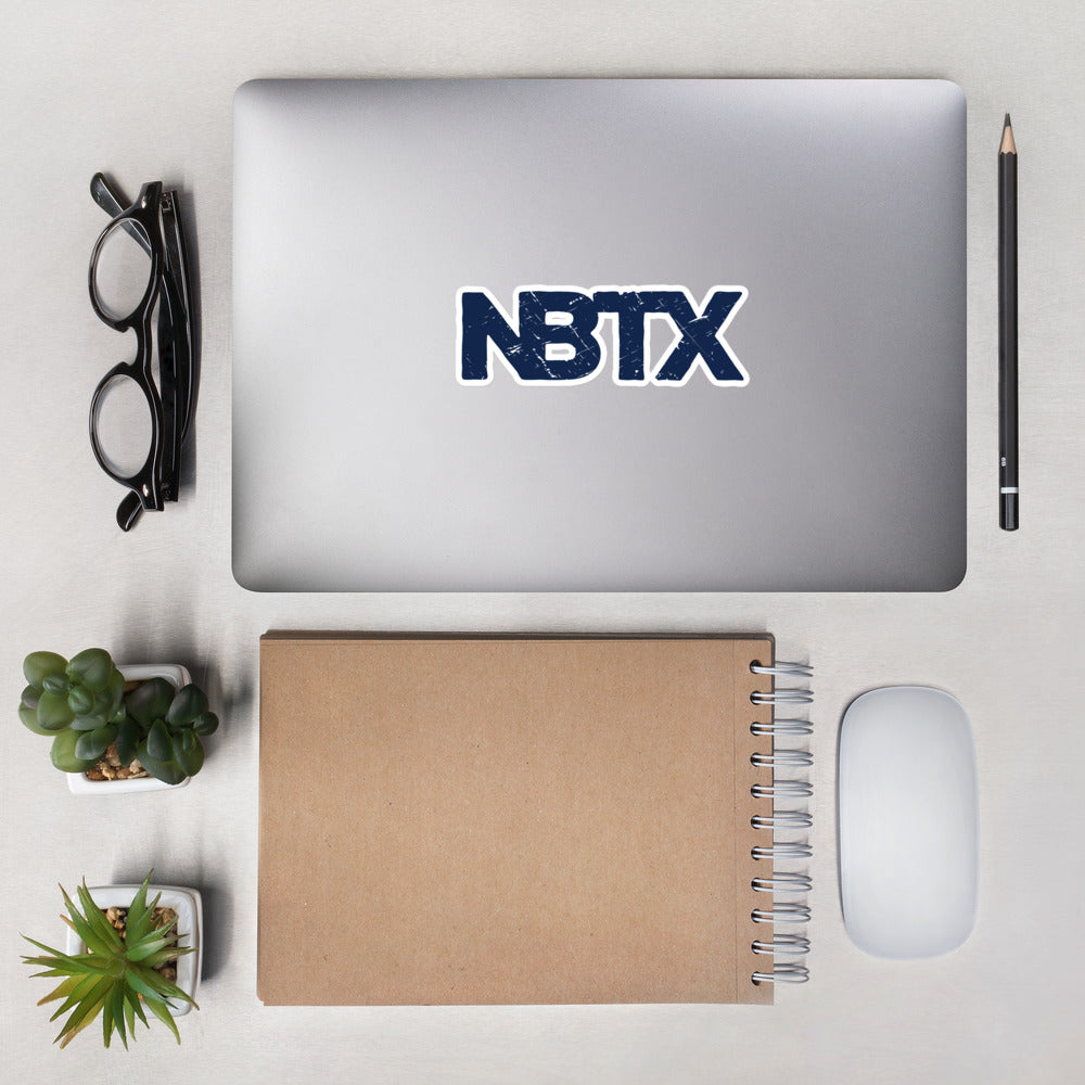NBTX Distressed Stickers