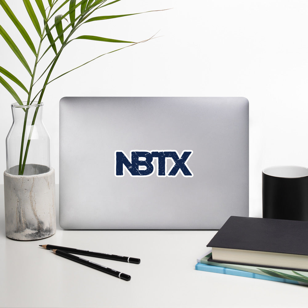 NBTX Distressed Stickers
