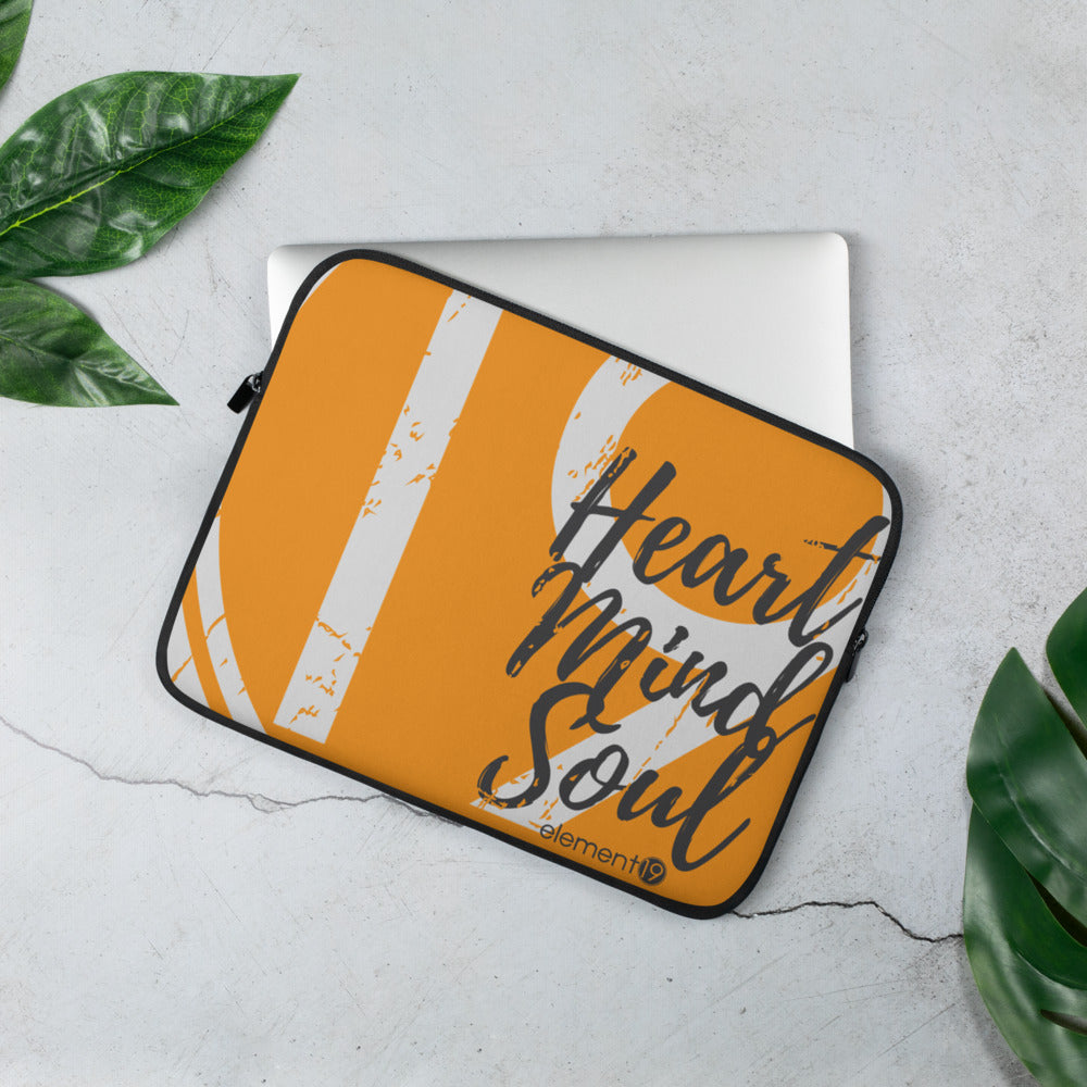 HEART MIND SOUL / element19 - Laptop Sleeve