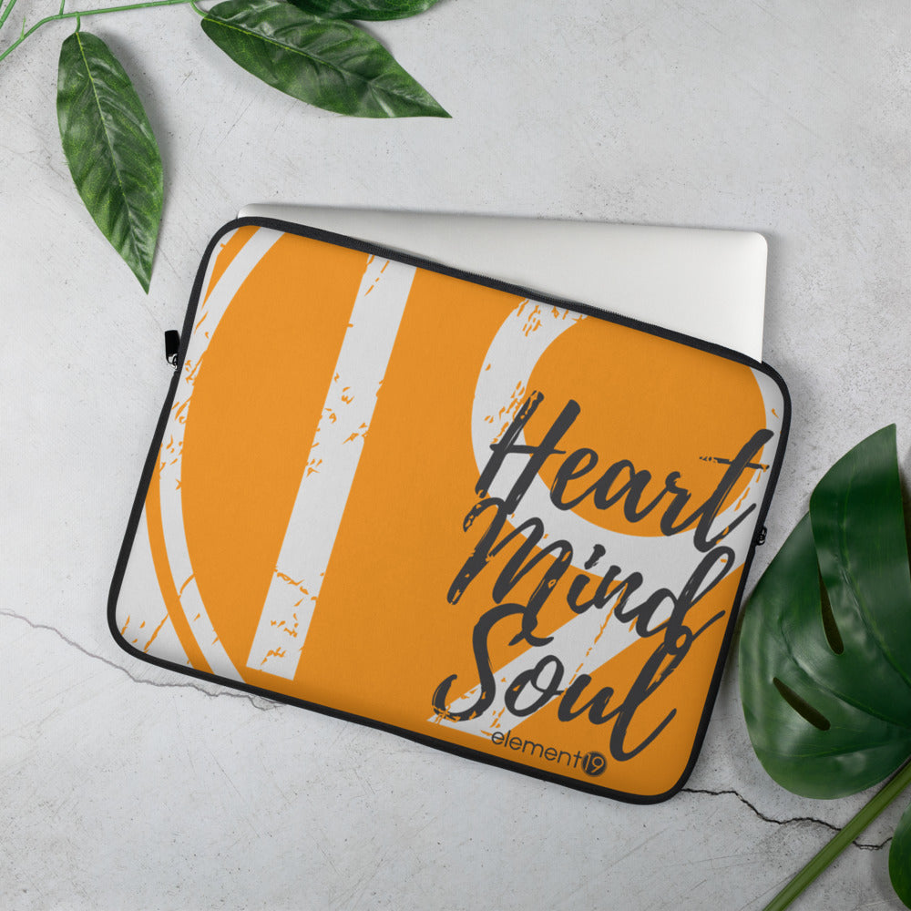 HEART MIND SOUL / element19 - Laptop Sleeve