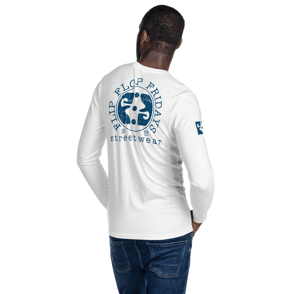 FLIP FLOP FRIDAYS STREETWEAR - Long Sleeve Fitted Crew