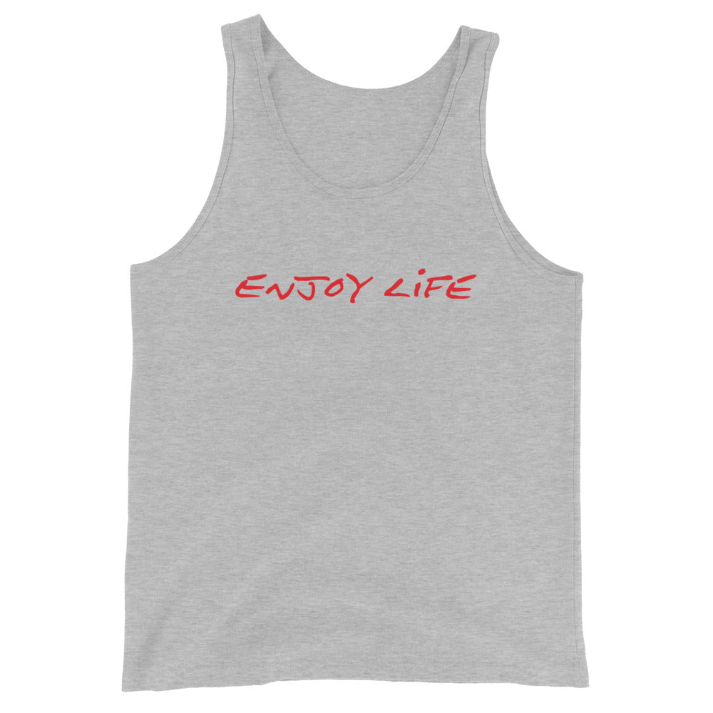 ENJOY LIFE | RED - Unisex Tank Top