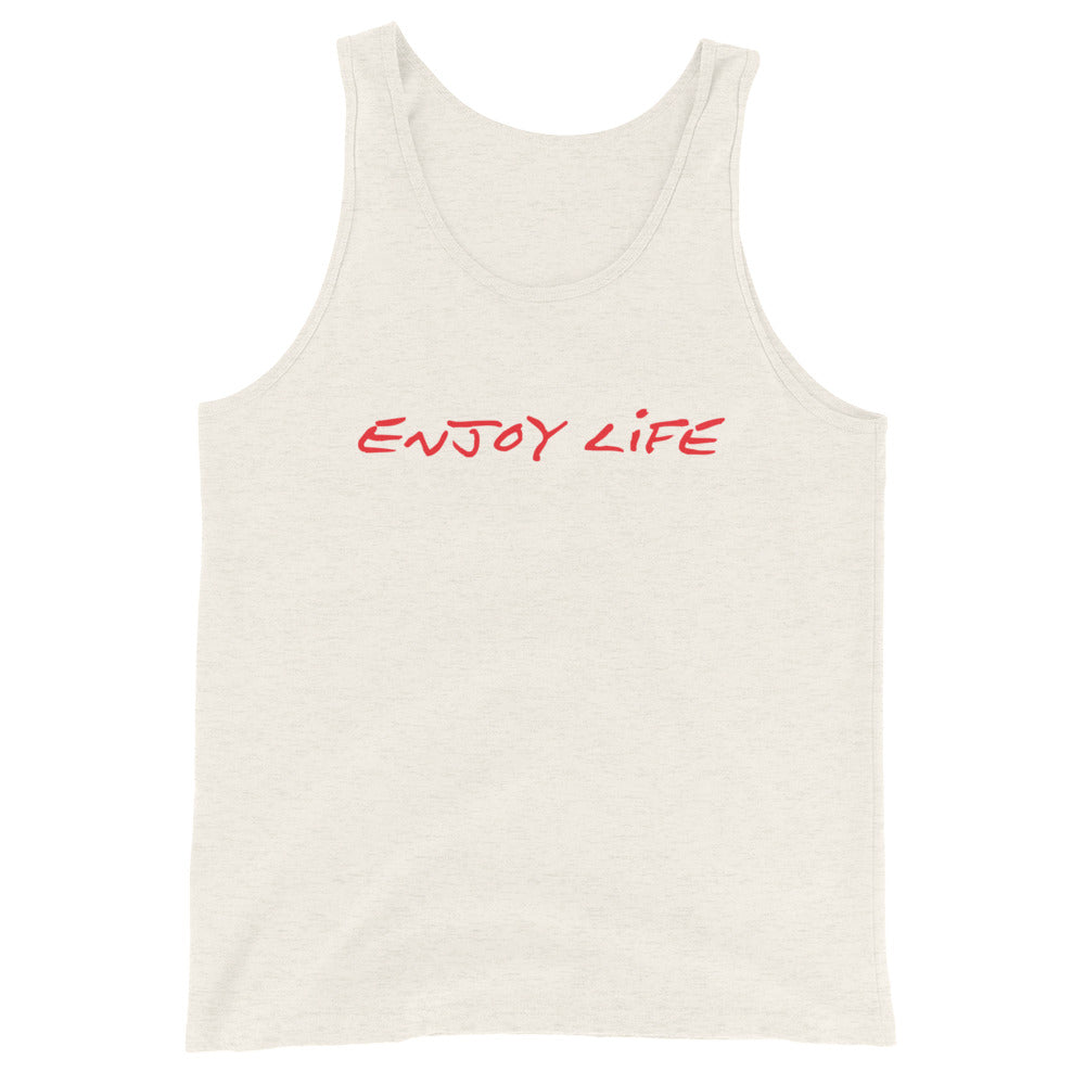 ENJOY LIFE | RED - Unisex Tank Top