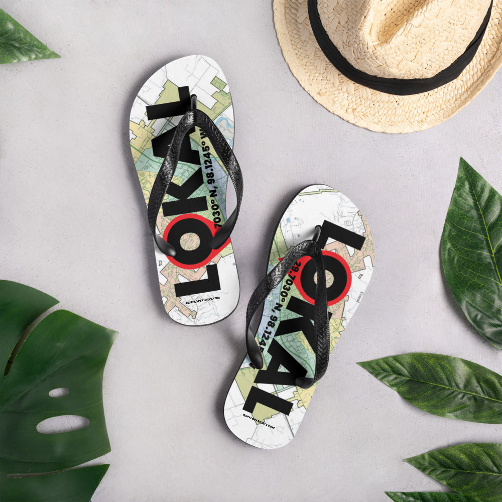 LOKAL / LATITUDE LONGITUDE - Flip-Flops