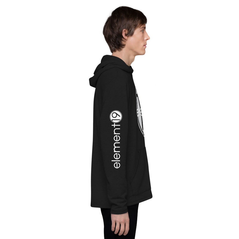 element19 - GREY ZONE District Unisex Lightweight Hoodie