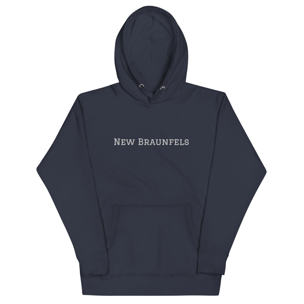 NEW BRAUNFELS / Embroidery - Unisex Hoodie