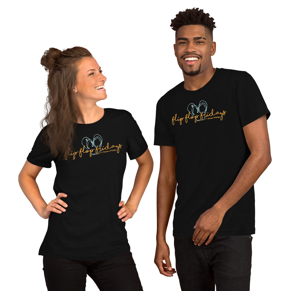 FLIP FLOP FRIDAYS SIGNATURE - Short-Sleeve Unisex T-Shirt