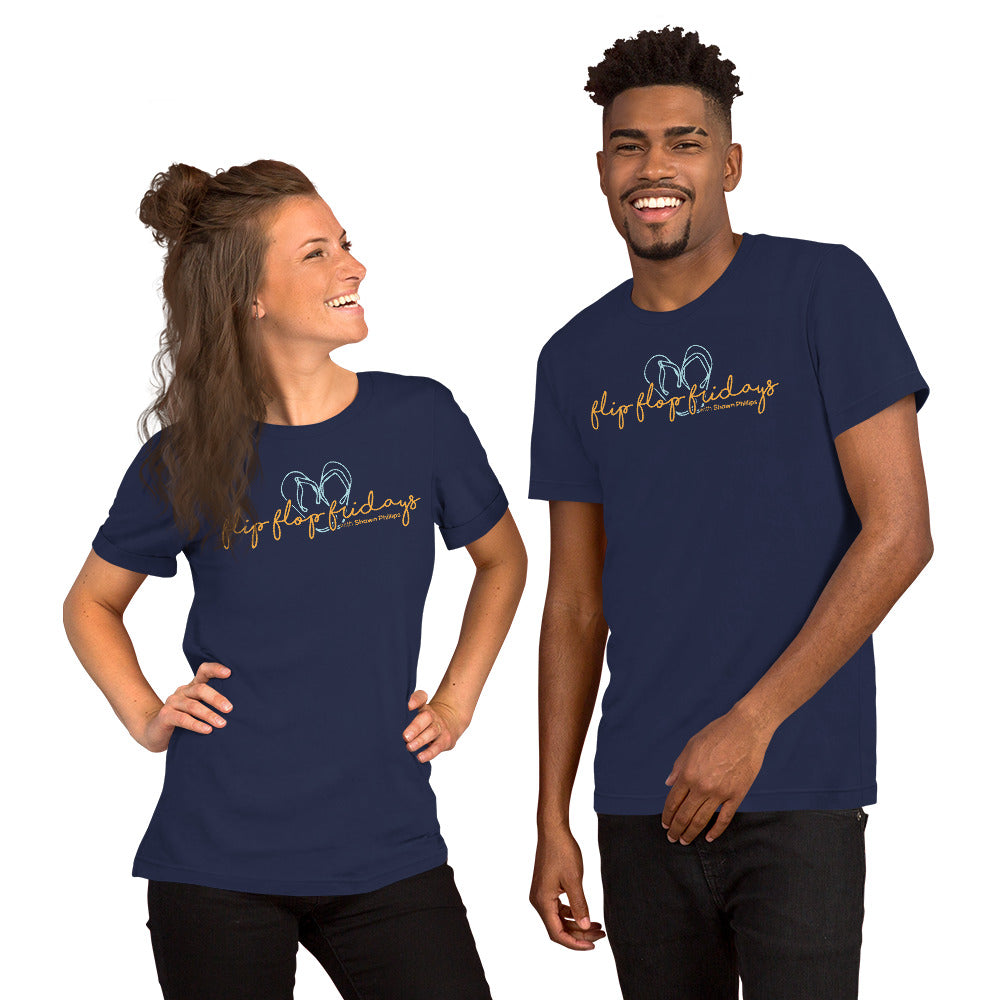 FLIP FLOP FRIDAYS SIGNATURE - Short-Sleeve Unisex T-Shirt