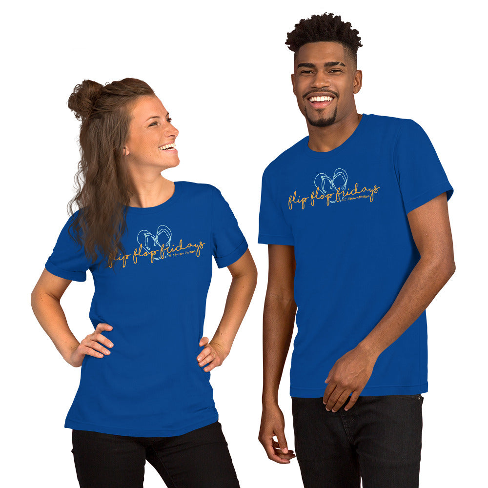 FLIP FLOP FRIDAYS SIGNATURE - Short-Sleeve Unisex T-Shirt