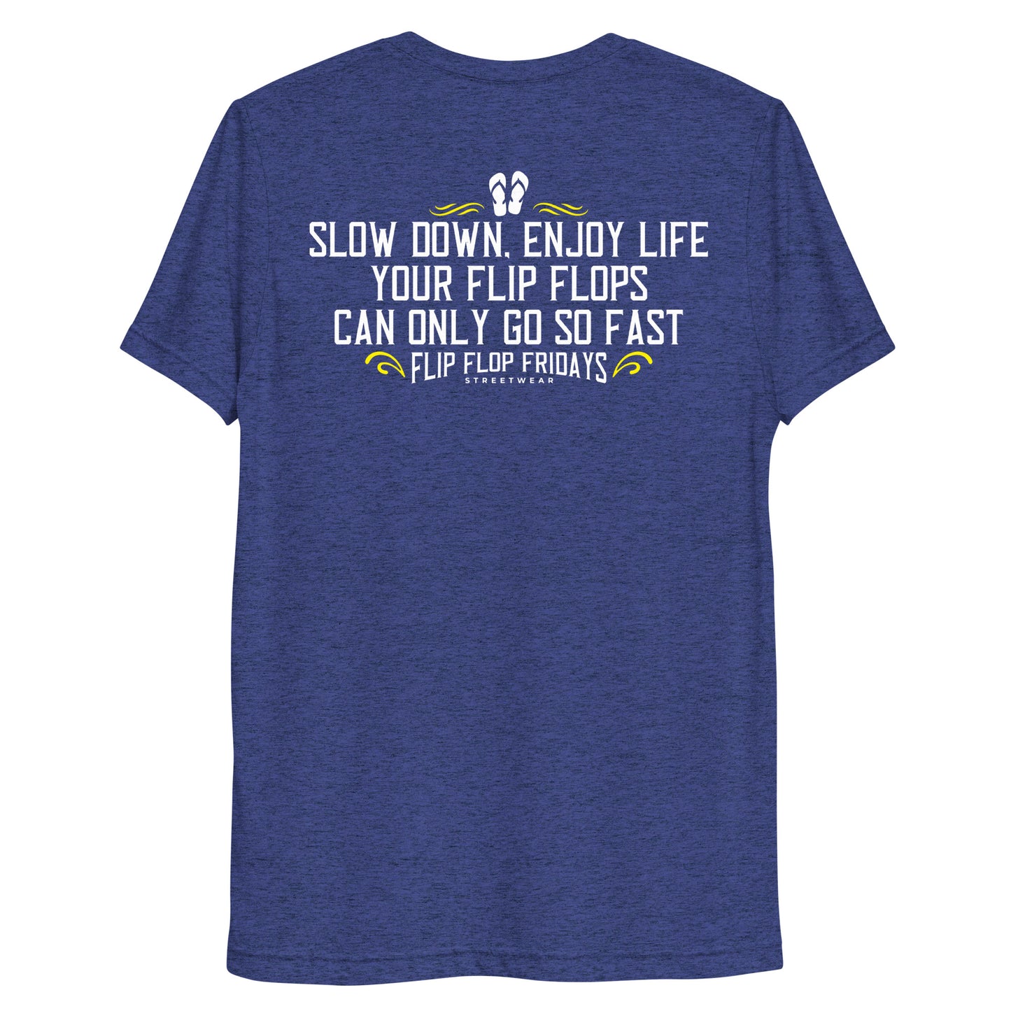 Flip Flop Fridays | Cali Curve - Unisex Tri-Blend T-Shirt - Bella + Canvas