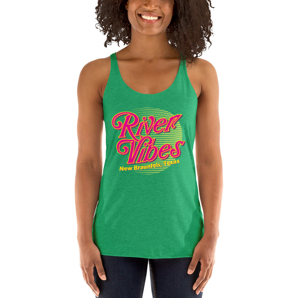 RIVER VIBES - Women's Racerback Tank
