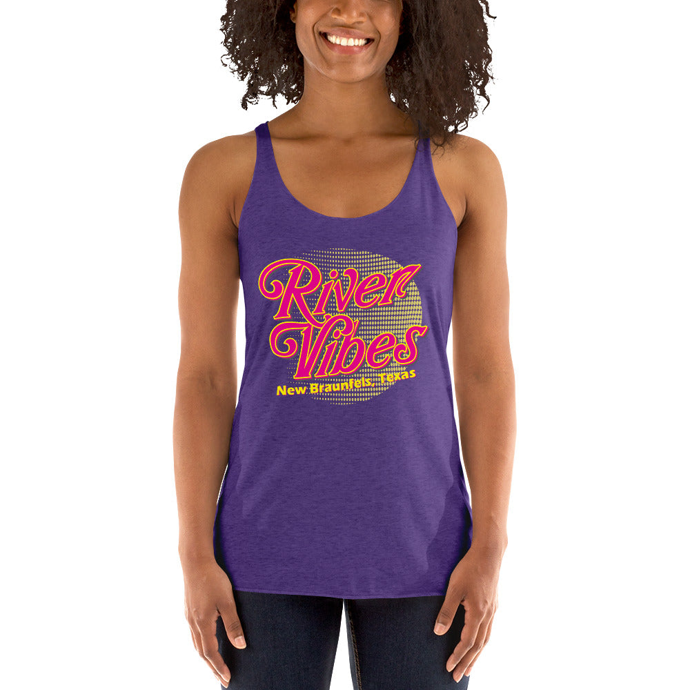RIVER VIBES - Women's Racerback Tank
