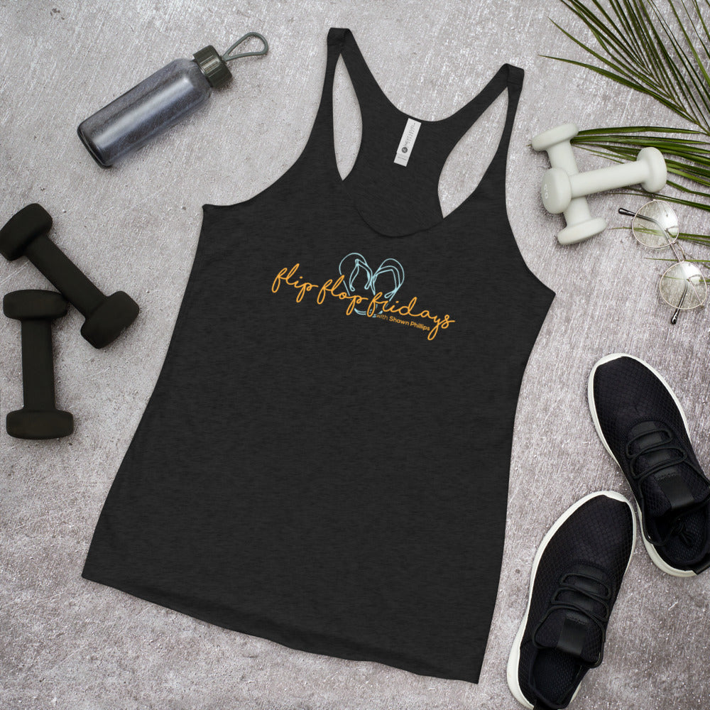 FLIP FLOP FRIDAYS SIGNATURE - Women's Racerback Tank