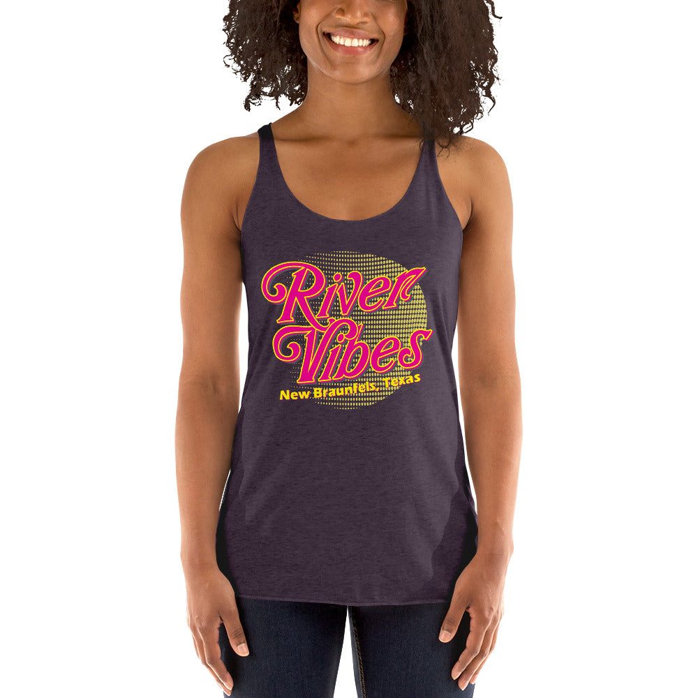 RIVER VIBES - Women's Racerback Tank