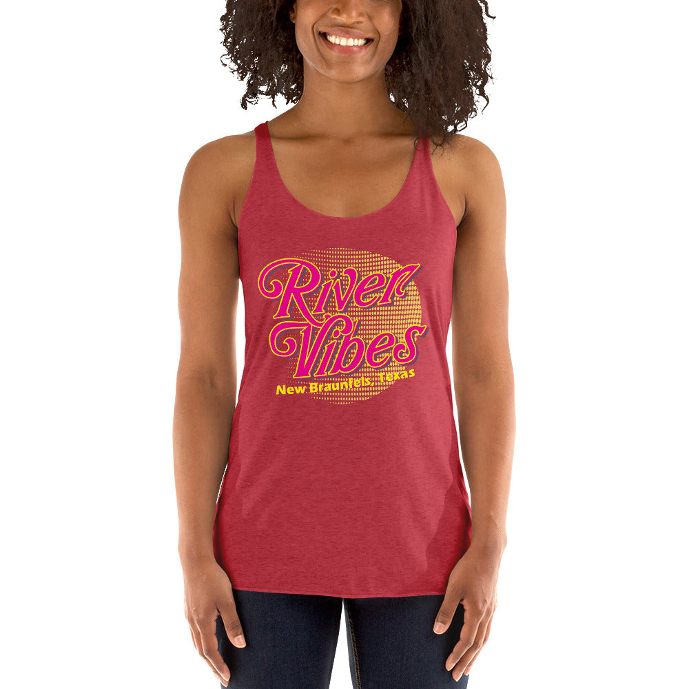 RIVER VIBES - Women's Racerback Tank