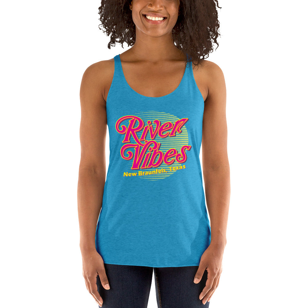 RIVER VIBES - Women's Racerback Tank