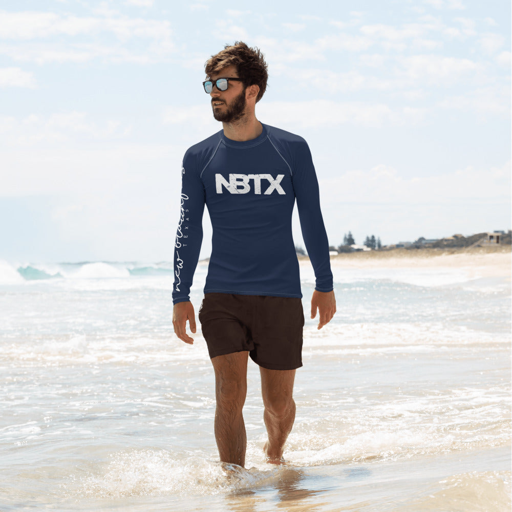 NEW BRAUNFELS | WORK HARD PLAY HARD - Men's Rash Guard