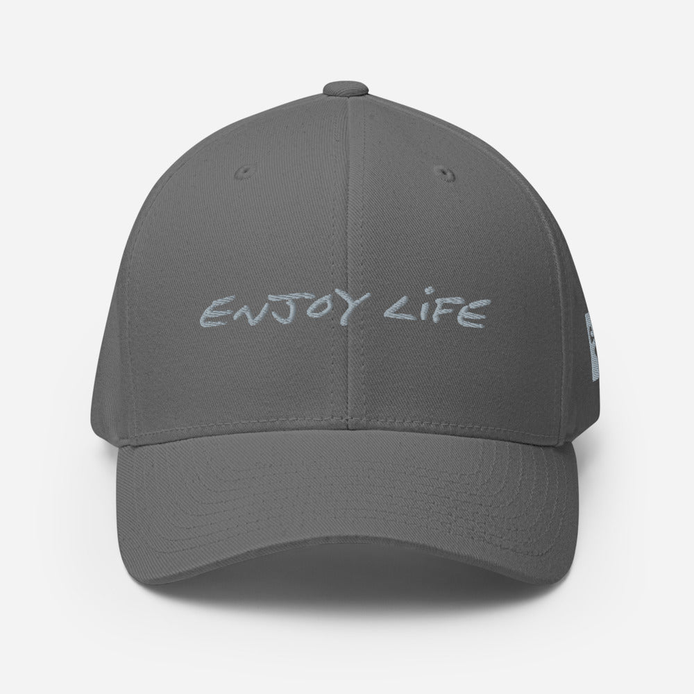 ENJOY LIFE | LIGHT - Closed-Back Structured Cap - Flexfit