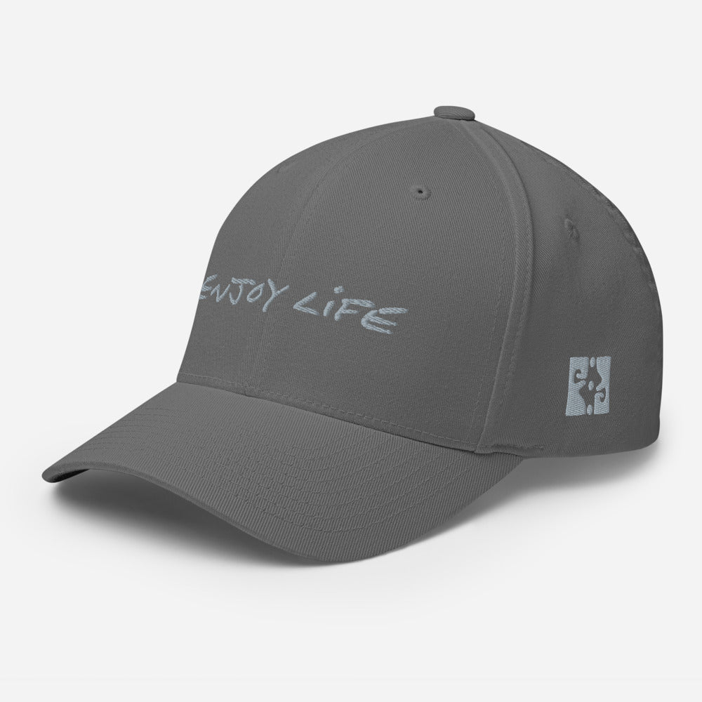 ENJOY LIFE | LIGHT - Closed-Back Structured Cap - Flexfit