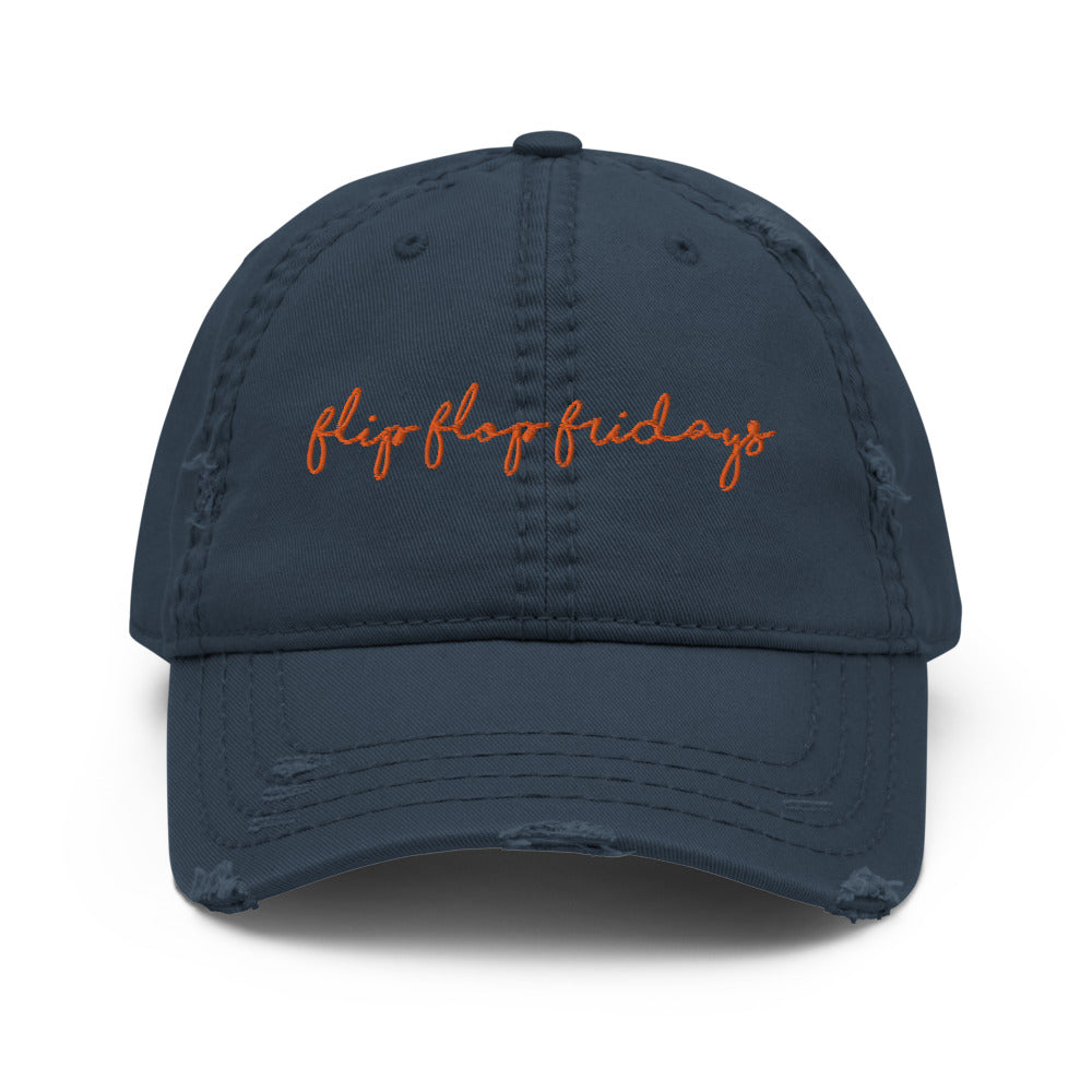 FLIP FLOP FRIDAYS Signature Series - Distressed Dad Hat