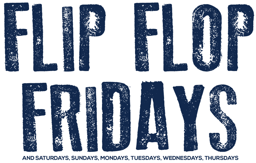 FLIP FLOPS EVERYDAY - Short-Sleeve Unisex T-Shirt