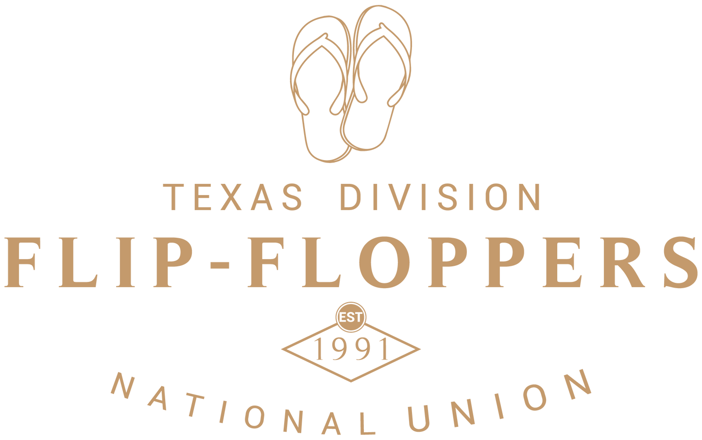 FLIP FLOPPERS TX DIVISION - Youth Short Sleeve T-Shirt