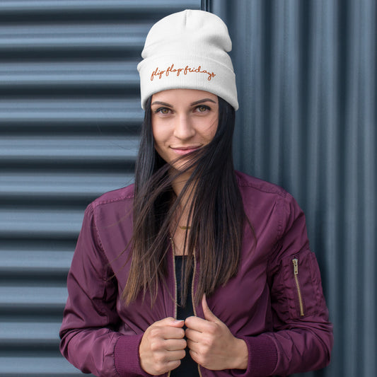 FLIP FLOP FRIDAYS Signature Series - Embroidered Beanie