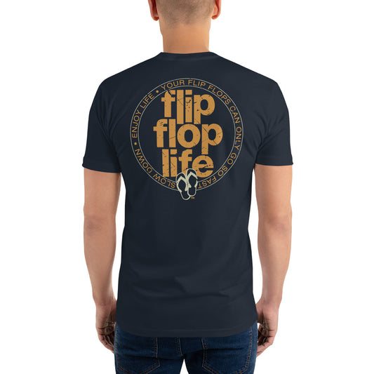 FLIP FLOP LIFE / SLOW DOWN - Short Sleeve T-shirt