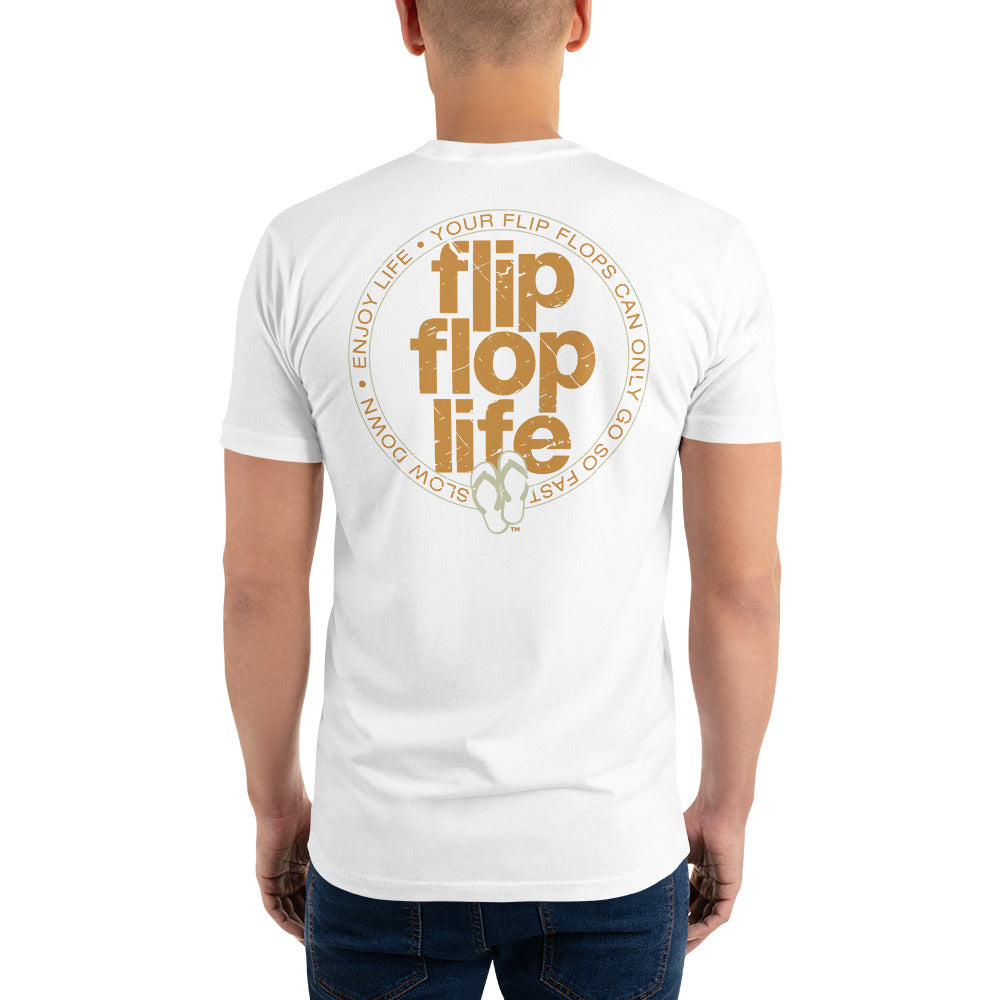 FLIP FLOP LIFE / SLOW DOWN - Short Sleeve T-shirt
