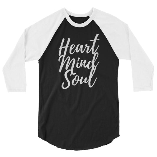 HEART MIND SOUL / element19 - 3/4 sleeve raglan shirt