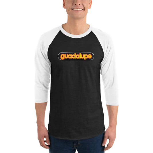 GUADALUPE COLOR LINES - 3/4 sleeve raglan shirt