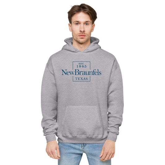 1845 SQAURE - Unisex fleece hoodie