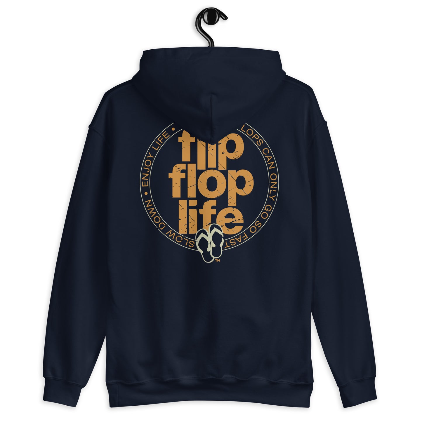 FLIP FLOP LIFE / SLOW DOWN - Unisex Hoodie