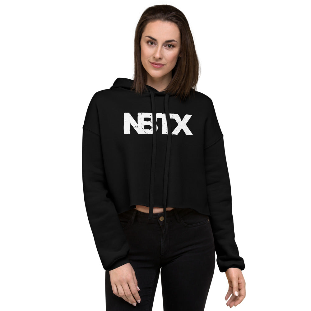 NB Distressed - Crop Hoodie